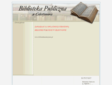 Tablet Screenshot of biblioteka.itsmedia.pl